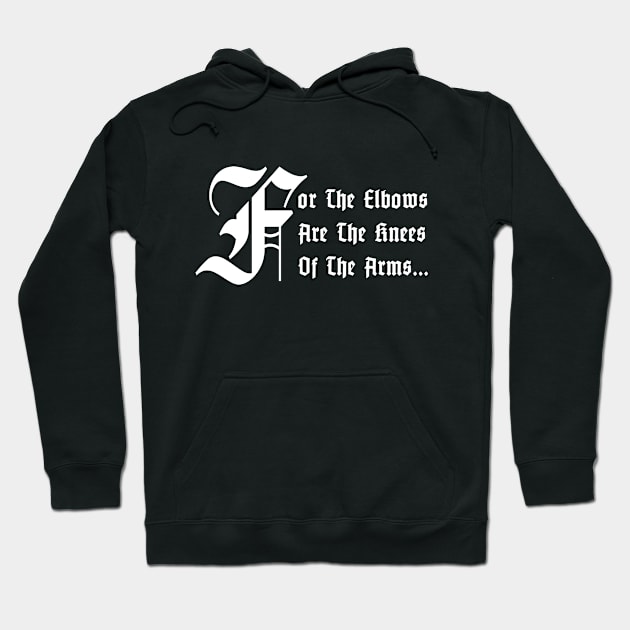 Funny Bible Quote T. Hoodie by TitaniumHuwhite